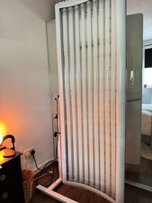 Sol Rapide V9 Deluxe Collatan Canopy Sun Bed in excellent condition