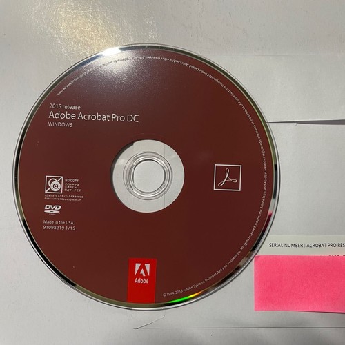 Adobe acrobat pro 2015 - adobe,