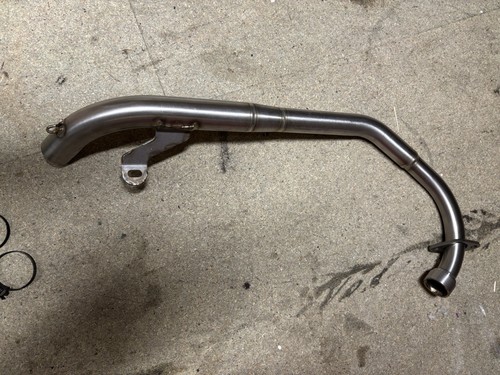 Honda cbr125r akrapovic front - cbr125r,