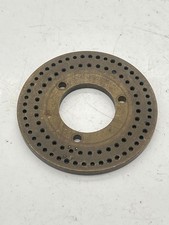 Vintage brass dividing plate - Wheel cutting -  clockmakers lathe tool