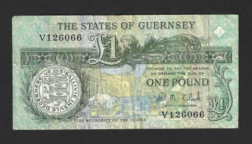 Guernsey one pound - one,