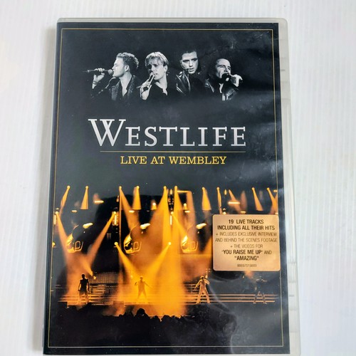 Westlife live wembley dvd - westlife, at