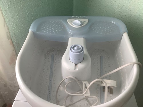 Foot spa hardly used - used, in
