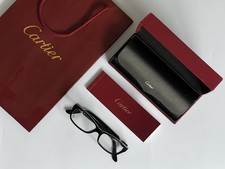 Black and Gold Cartier Glasses