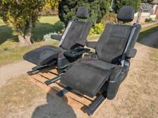 Camper Van Rear Lounger Captain Seats. Vito T5 T6 Sprinter Limo Bus Bed inc belt