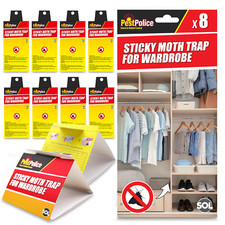 24pk sticky moth traps - moth,