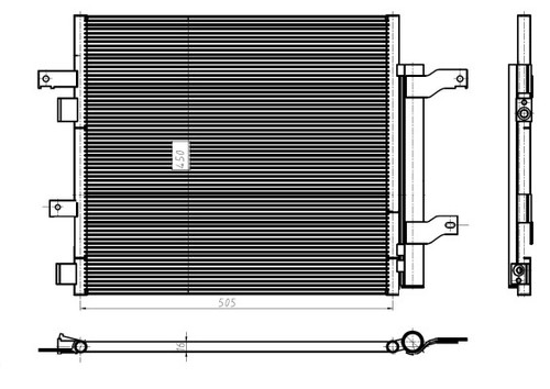 Nrf 350388 condenser air - condenser,,