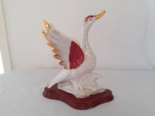 Vintage porcelain duck - vintage,
