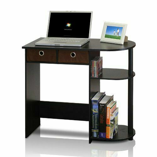 Black laptop desk home office - desk,