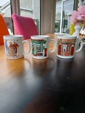 3 x Vintage Kilncraft Coronation Street Mugs