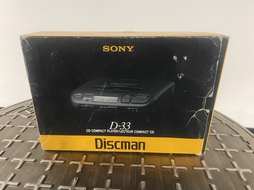 Sony discman mega bass - discman, d-33