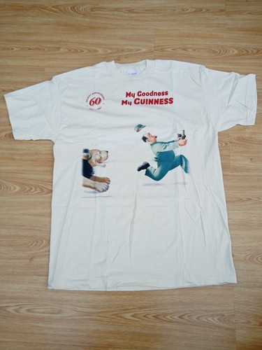 Vintage guinness gilroy - lion, t