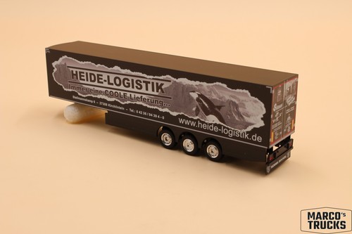 Herpa refrigerated box trailer
