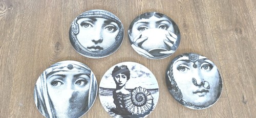Fornasetti style set of 5 - fornasetti, 'style'