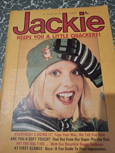 Vintage jackie magazine - jackie,