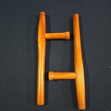 VTG (2) Wooden Tonfa Batons
