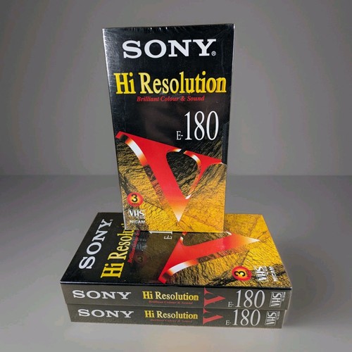 Sony 180hr vhs video - 3,