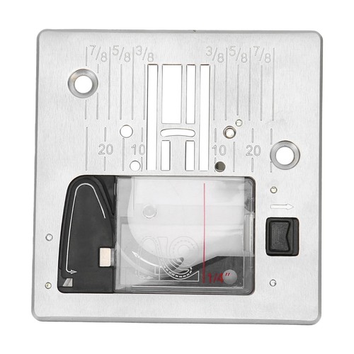 Sewing machine needle - machine, plate