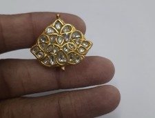 22k Kundan Diamond Adjustable Ring Handmade