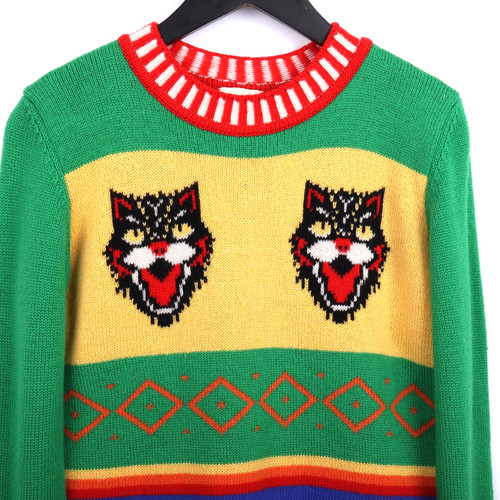 Gucci kid boy green yellow - kid, cat
