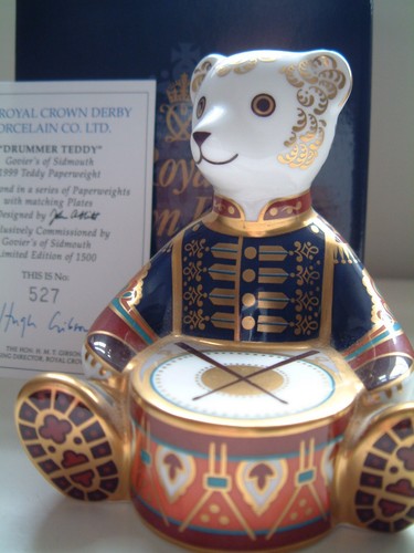 Royal crown derby drummer - royal, ***