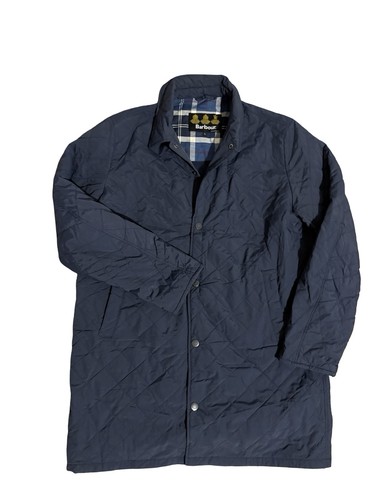 Barbour men navy long - navy,