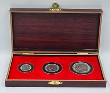 CYPRUS MAKARIOS 1974 SILVER BU