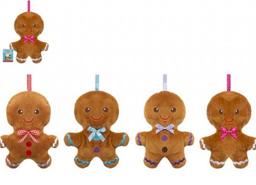 Gingerbread plush teddies - 12,