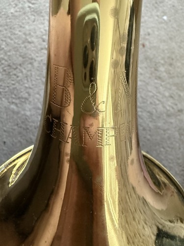 Champion trumpet with - champion, 2