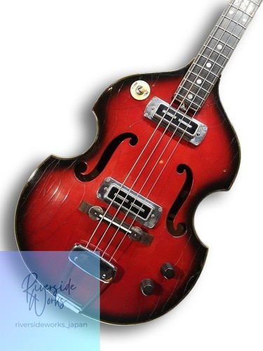 Teisco violin bass japan - teisco, fb-2