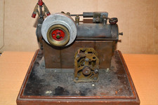 Vintage Live Model Steam Static Engine.. As Found Condition For Restoration Only