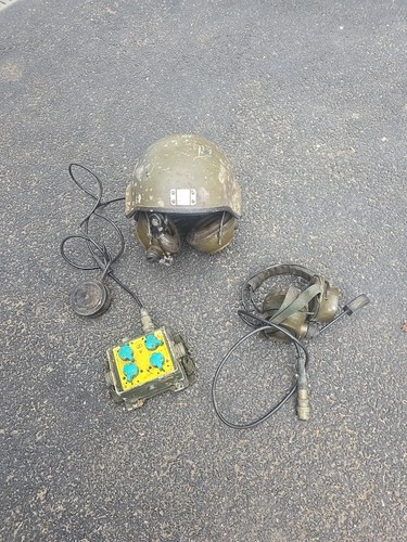 Tank driver helmet and - tank,