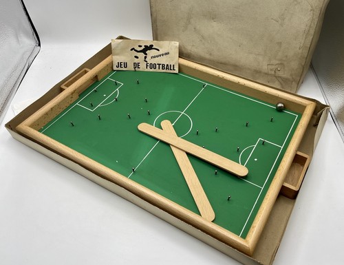 Football game new - new,, wooden