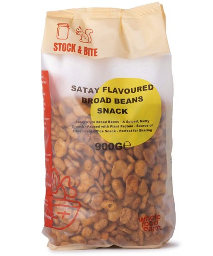 Satay flavoured broad beans - flavoured,