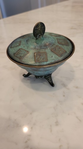 Nouveau art deco bronze - deco, bowl