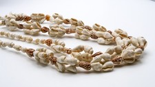 Natural Conch Shell Bead Necklace