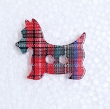 JHB Scottie Dog Buttons 22mm