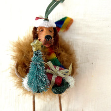 HEAVY FURRY DOG CHRISTMAS