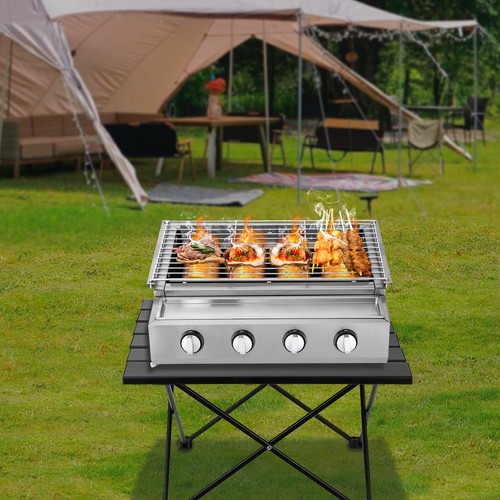Burner gas bbq grill - 4,