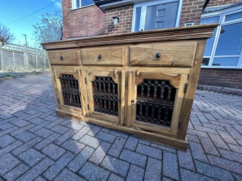 Solid oak wood small storage - solid,