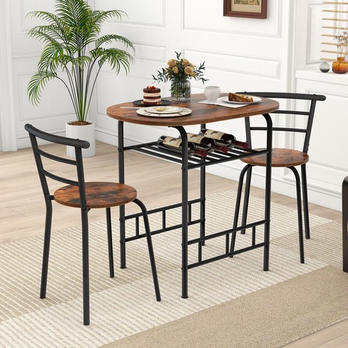 Piece dining set - 3-piece, wooden