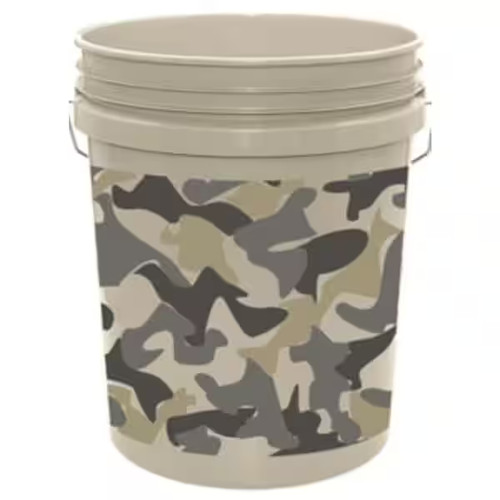 Pack gallon camo - 5, buckets