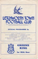 Letchworth Town v Welwyn Garden City (FA Amateur Cup) 1971/1972