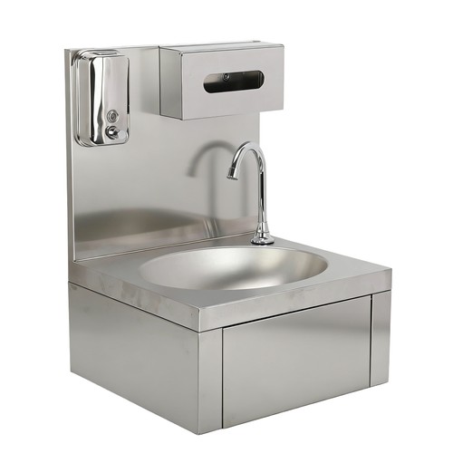 Knee operated hand wash sink - knee,