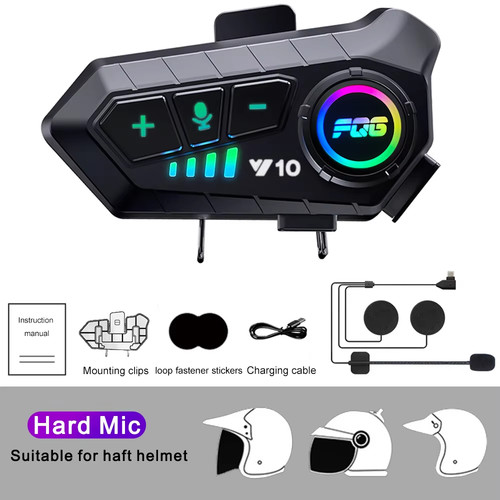 Bluetooth helmet headset - bluetooth, 5.3