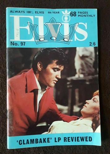 Elvis presley monthly magazine - elvis,