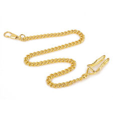  new gold plated pocket watch chain