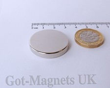 30x5  mm (N45) Neodymium Large