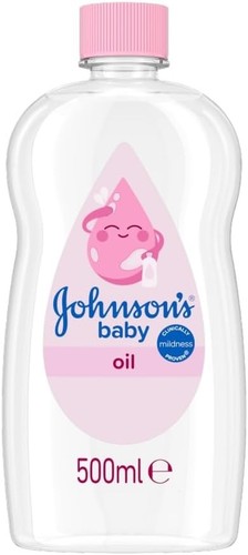 Johnson baby oil 500ml ideal - oil,