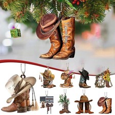 Boots And Hat Cowboy & Cowgirl